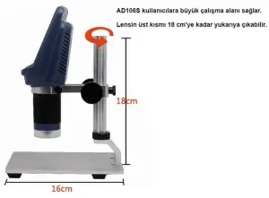 AD106S Full HD Dijital Mikroskop 3
