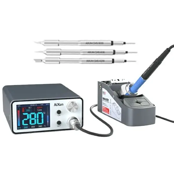 AiXun T3A T245 Havya İstasyonu 200W + 3 Adet C245 Uç 1