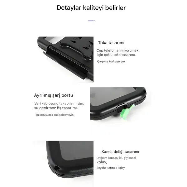 Cepini Bs-01 Bisiklet için Telefon Tutucu 2