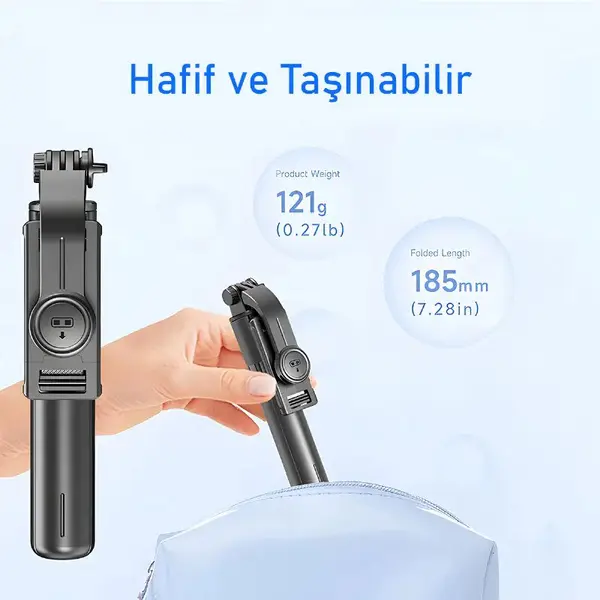 F01 Selfi Çubuğu 3