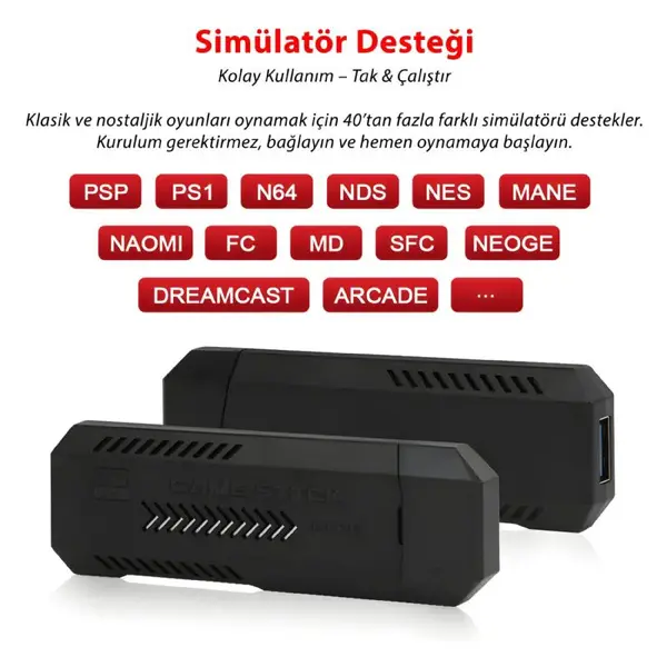 Game Stick X2 Plus Oyun Konsolu 3