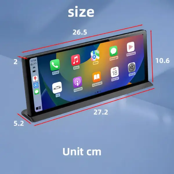idragon H18C Carplay Akıllı Araç Monitörü ve Kamera 2