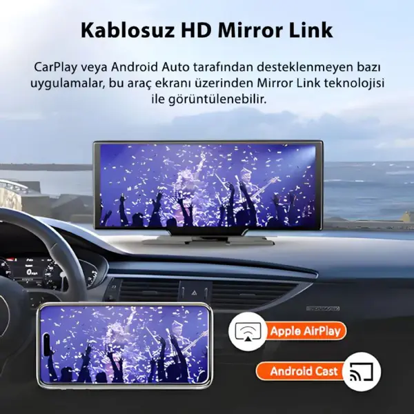 idragon H18C Carplay Akıllı Araç Monitörü ve Kamera 3