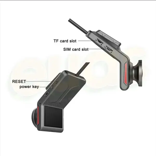 idragon K18 FHD 1080P SİM YUVALI 4G Araç Ön Arka Kamera 4