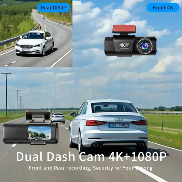 idragon L308 4K Ultra HD Araç için Ekranlı Ön Arka Kamera 5
