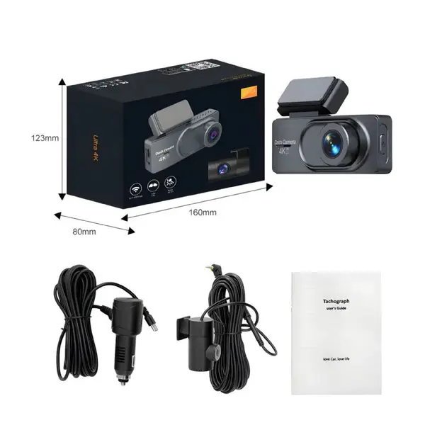 idragon L50 Ultra HD 4K Ön ve Araç içi Araç Kamerası 2