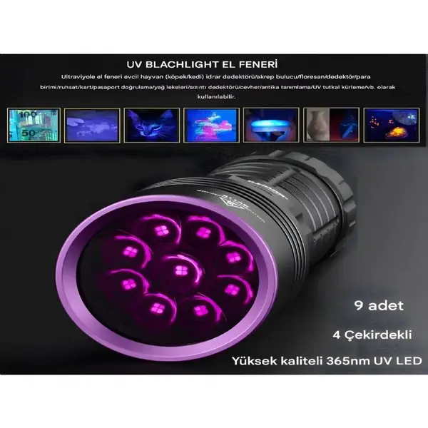 idragon S99 Uv Feneri 2