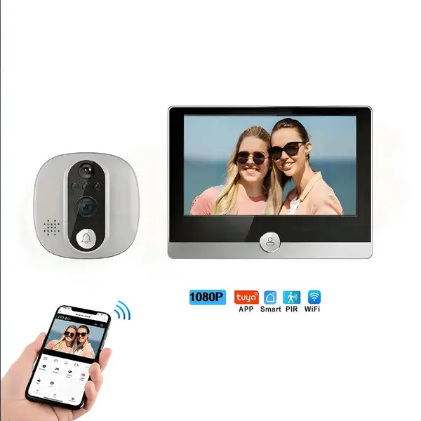 idragon W1 Siyah Kapı Dürbünü Kamerası 1