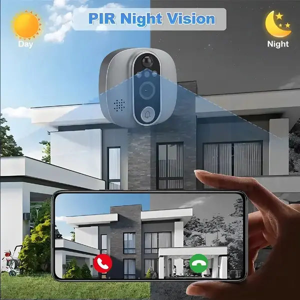 idragon W1 Siyah Kapı Dürbünü Kamerası 4