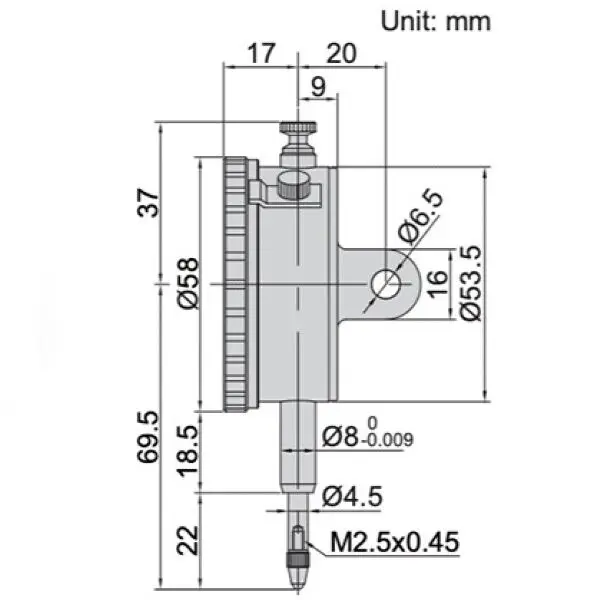 İnsize 2301-10 Komparatör Saati 3