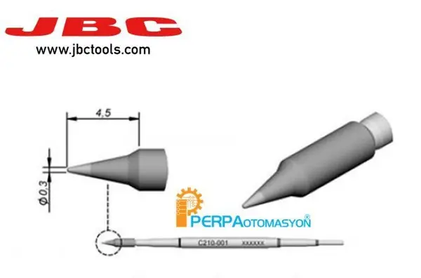 JBC C210-001 Havya Ucu 3