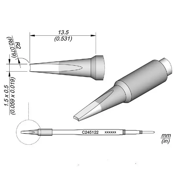 JBC C245-122 Havya Ucu 1