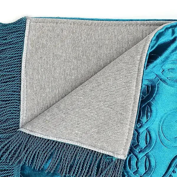 Astarlı Süngerli Kalın Platinyum Seccade 68x115 650 Gr Mavi M1 3