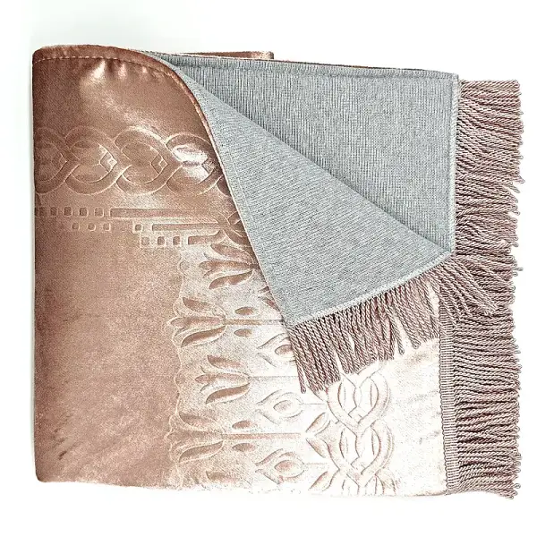 Astarlı Süngerli Kalın Platinyum Seccade 68x115 650 Gr Pembe M1 2