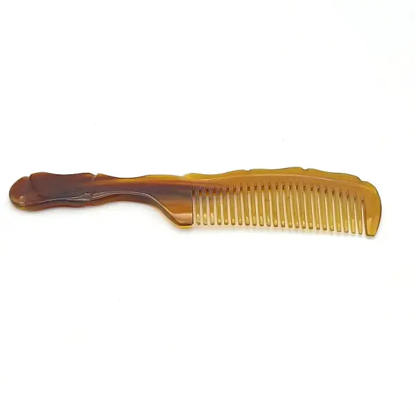 Boynuz Tarak 18 cm Saplı Açık Renk B4 2