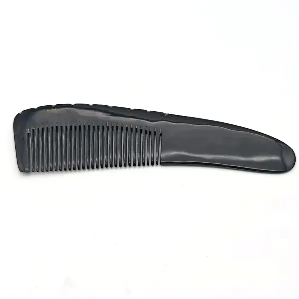 Boynuz Tarak 20 cm Düz Saplı Koyu Renk B6 3