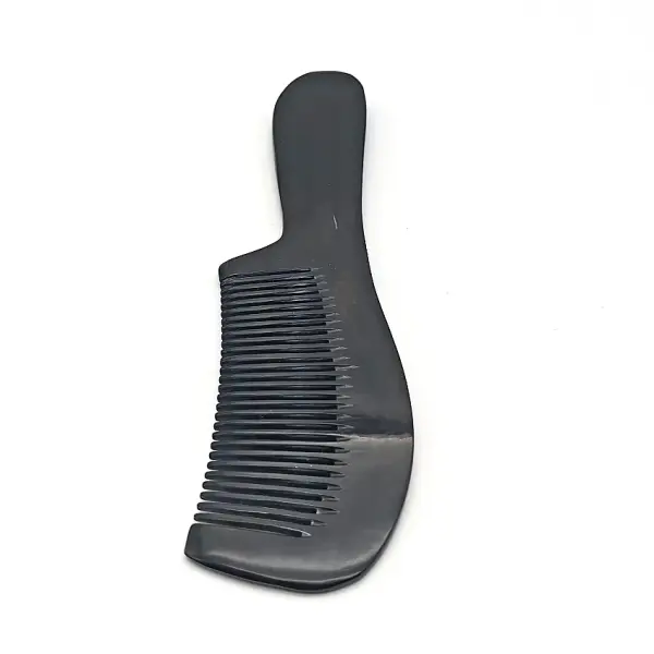 Boynuz Tarak 20 cm Saplı Koyu Renk B7 3
