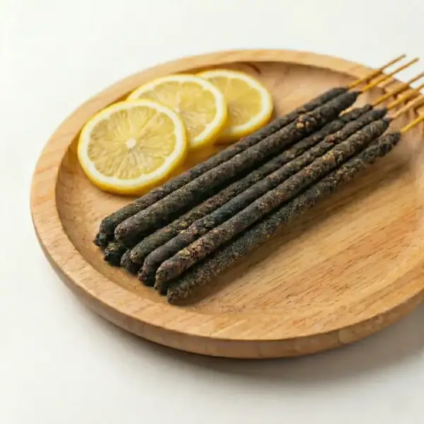 Limon Kokulu (Citronella) Kaliteli Kalın Çubuk Tütsü 6 Adet 1