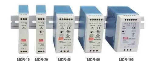 MeanWell 10W 15V DC 0.67A Ray Montaj Güç Kaynağı 2