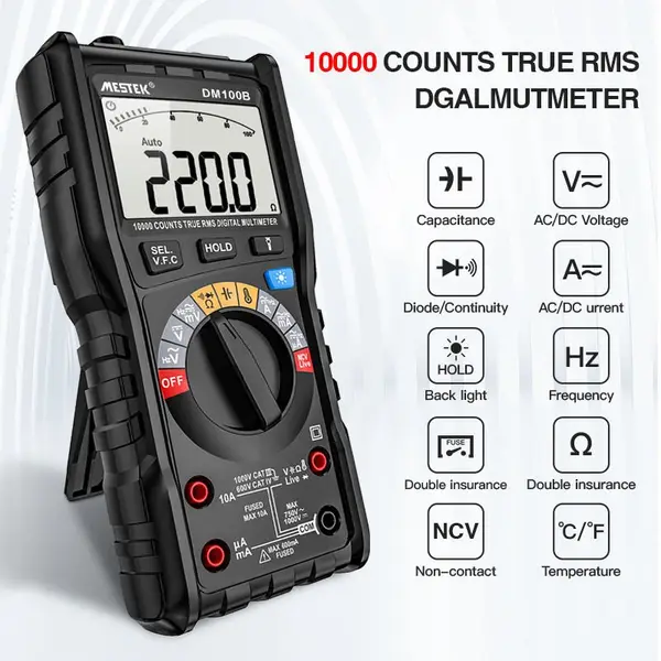 Mestek DM100B Dijital Multimetre 3
