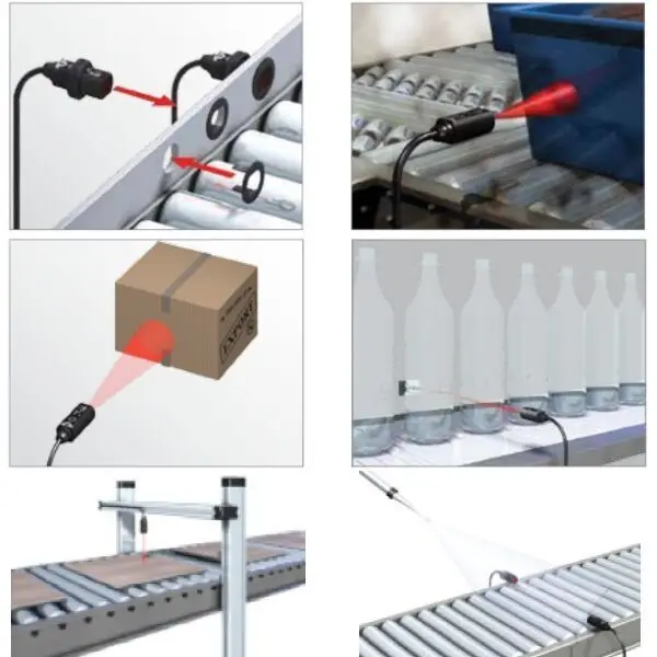 Omron E3FA-DP12 30cm Cisimden Yansımalı Fotoelektrik Sensör 2