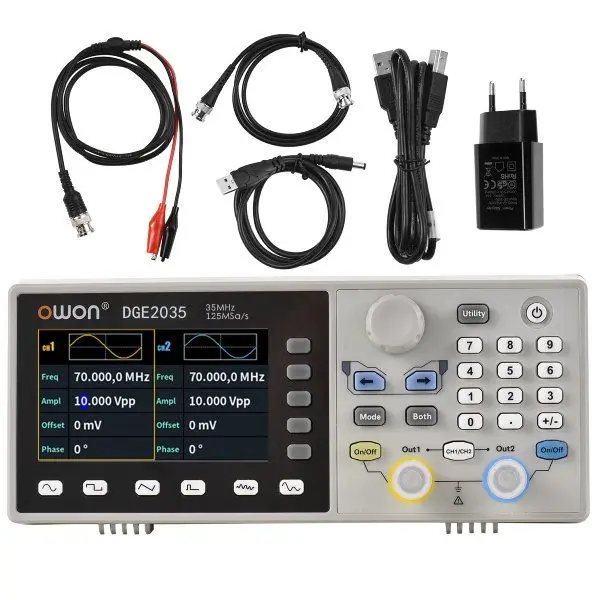 Owon DGE2035 35MHz 2Kanal Keyfi Dalga Formu Sinyal Jeneratörü 4