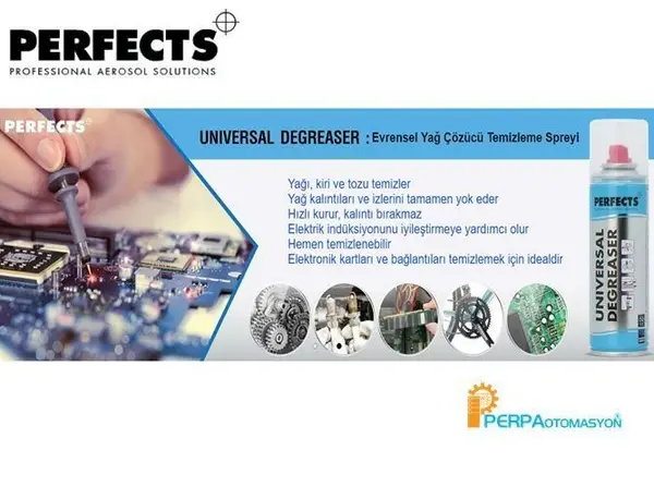 Perfects 200ml Yağsız Kontak Sprey 1 Kutu 12 Adet 4