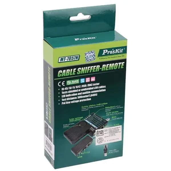 Proskit MT-7057N Network Kablo Test Cihazı 4