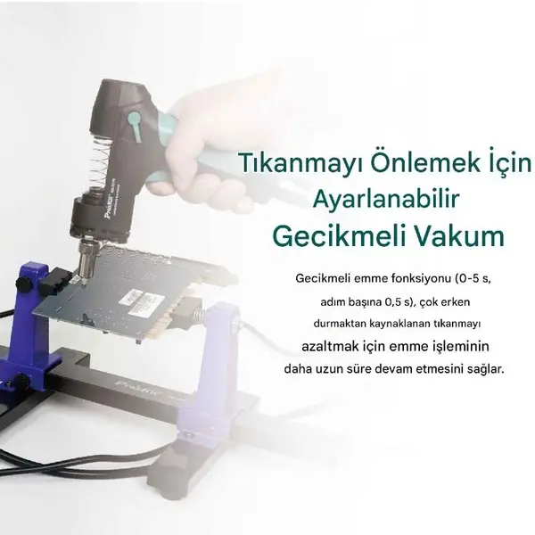 Proskit SS-331N 150W Lehim Sökme İstasyonu 4
