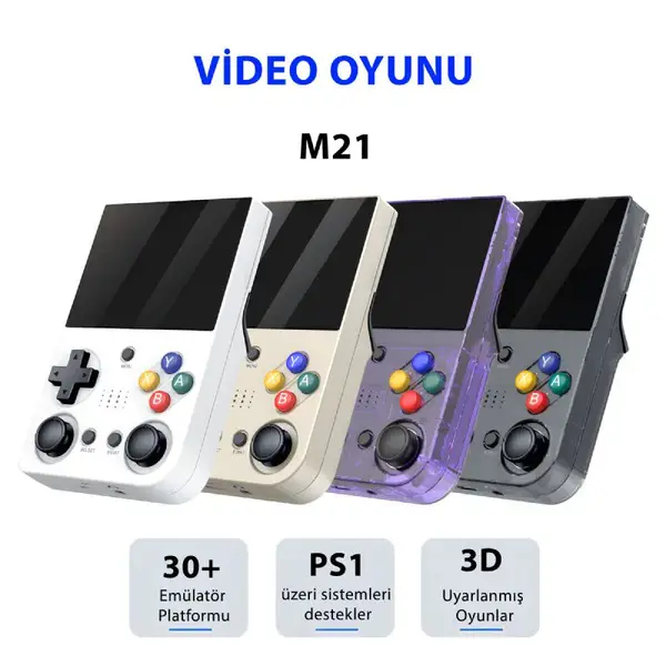 SJGAM M21 Tetris Siyah 2