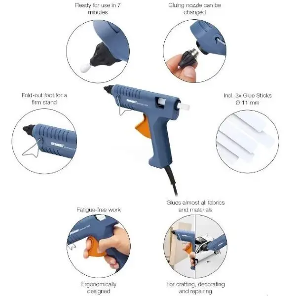 Steinel Gluematic 3002 200W Sıcak Silikon Tabancası 2