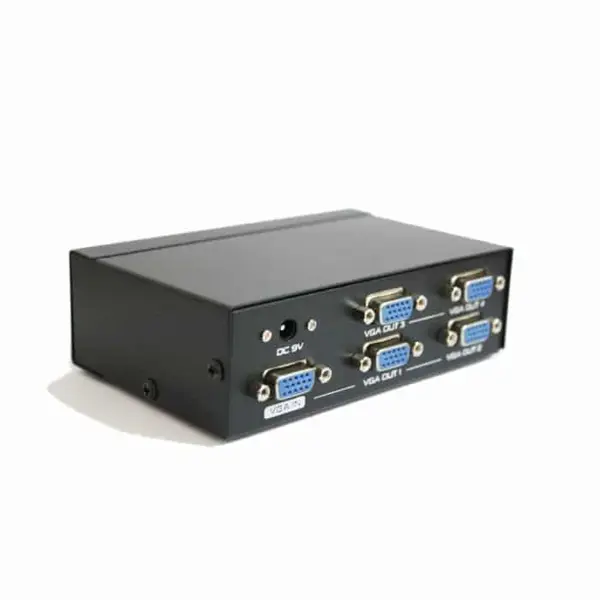 4 Port VGA Splitter Çoklayıcı 250Mhz 1