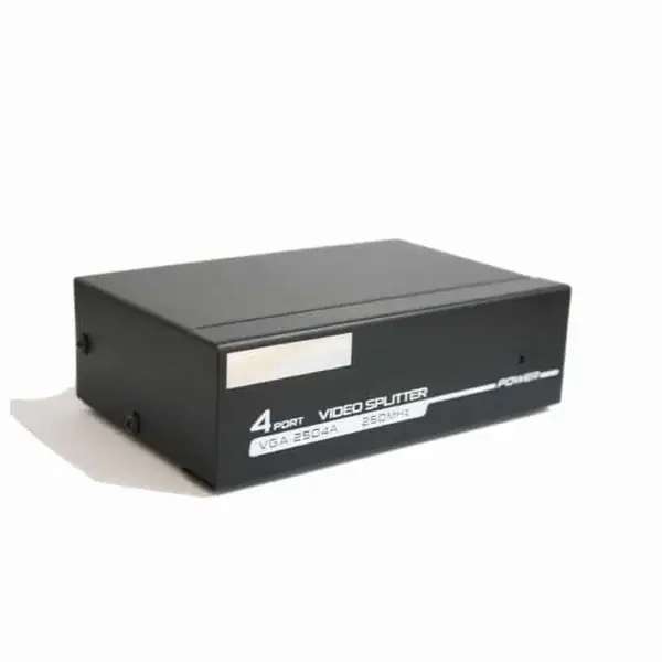 4 Port VGA Splitter Çoklayıcı 250Mhz 2