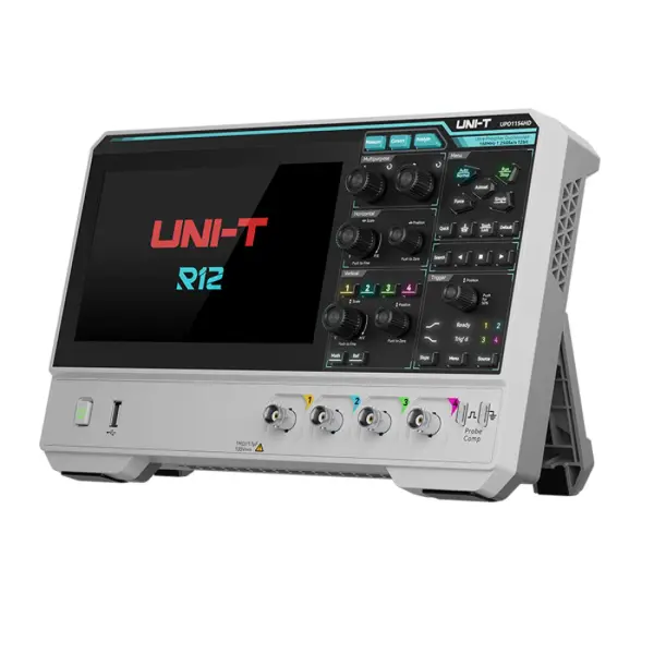 Uni-T UPO1084HD 12-Bit 80MHz 4 Kanal Yüksek Çözünürlüklü Osiloskop 1
