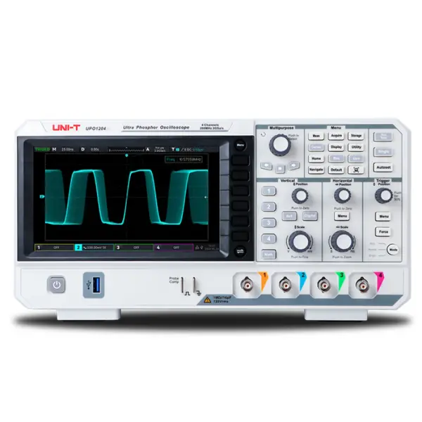 Uni-T UPO1204 200MHz 4 Kanal Dijital Osiloskop 1
