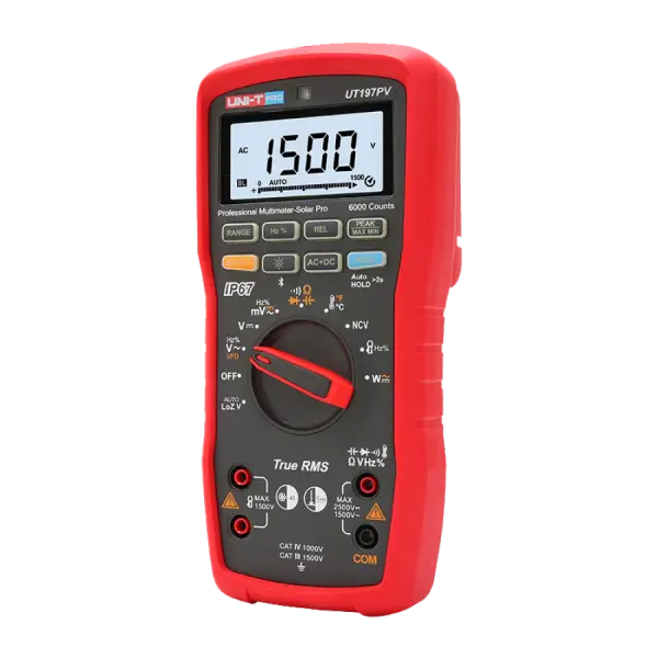 Uni-T UT197PV Profesyonel Multimetre Solar Pro 3