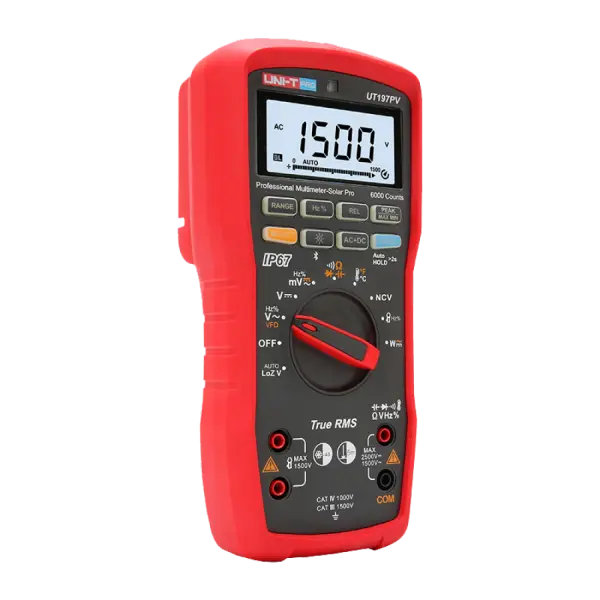 Uni-T UT197PV Profesyonel Multimetre Solar Pro 4