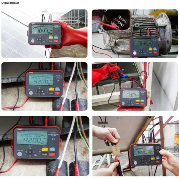 Uni-t UT503PV PV İzolasyon Test Cihazı 5