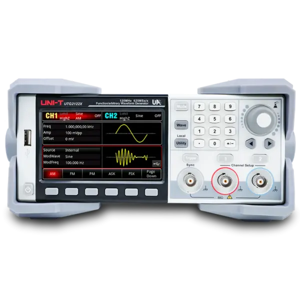 Uni-T UTG2122X 120MHz 2 Kanallı Fonksiyon Jeneratörü 1