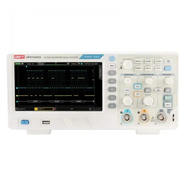 Unit UPO1102CS 100 MHZ 2 Kanal Dijital Osiloskop 1