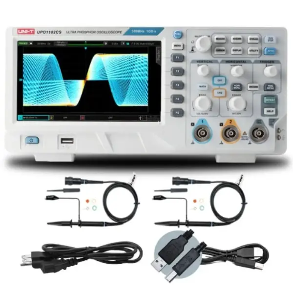 Unit UPO1102CS 100 MHZ 2 Kanal Dijital Osiloskop 4