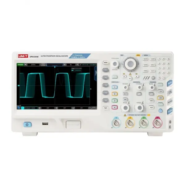 Unit UPO3354E 350MHz 4 Kanal Dijital Fosfor Osiloskop 1