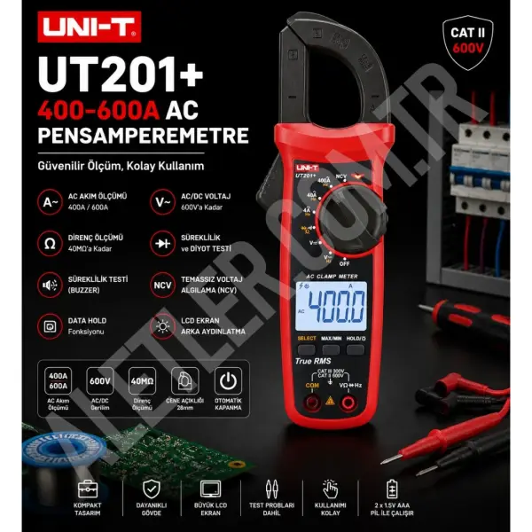 Unit UT 201+ 400-600A AC Pensampermetre 1