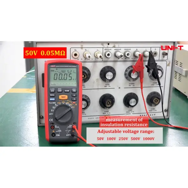 Unit UT 505A İzolasyon Direnci Test Cihazı 2