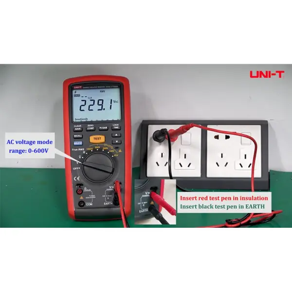 Unit UT 505A İzolasyon Direnci Test Cihazı 3
