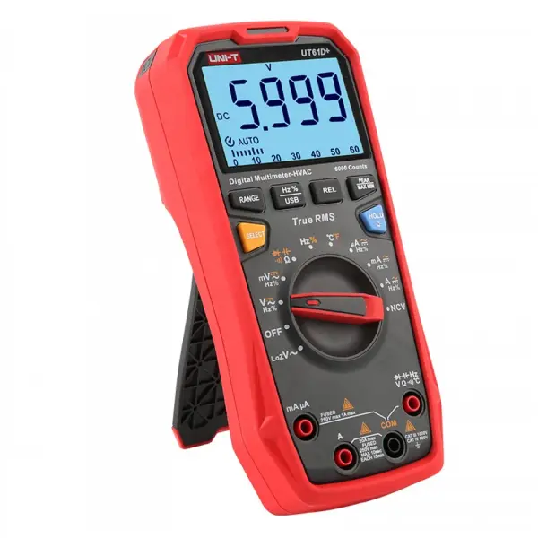 Unit UT 61D+ 1000V True RMS Dijital Multimetre 4