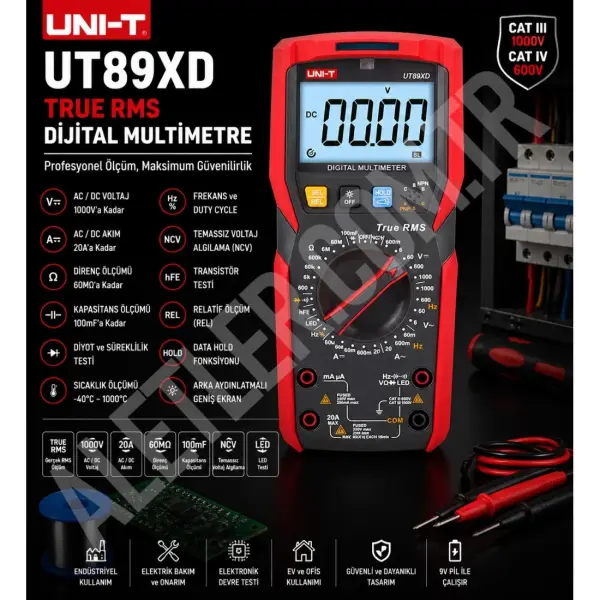 Unit UT 89XD Dijital Multimetre 1
