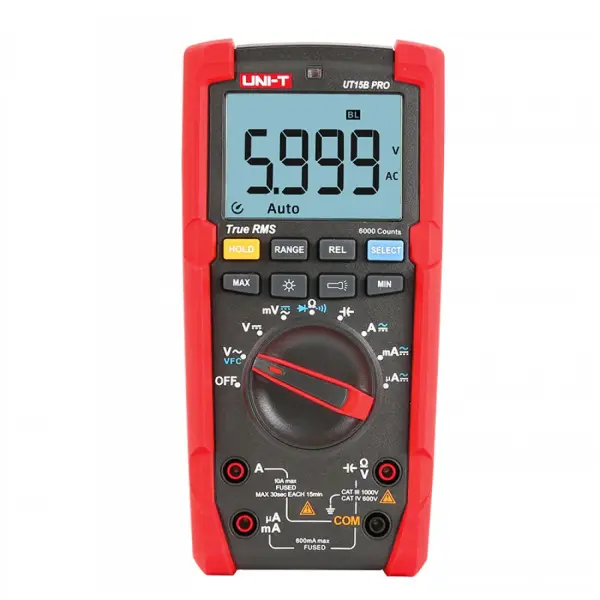 Unit UT15B PRO 1000V True RMS Dijital Multimetre 1