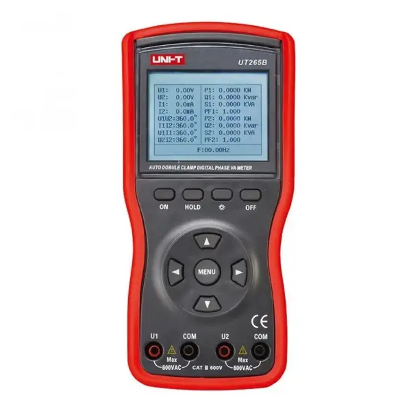 Unit UT265B Akıllı Tip İki Fazlı Dijital Voltampermetre 1