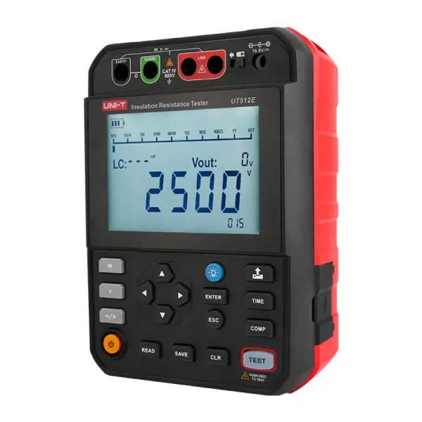 Unit UT512E 2.5kV Yalıtım İzolasyon Direnci Test Cihazı 3